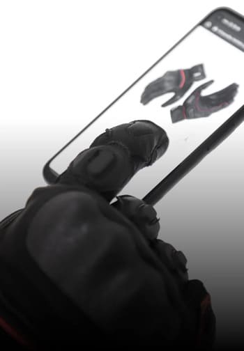 Rynox Tornado Pro 3 gloves Touch Compatible